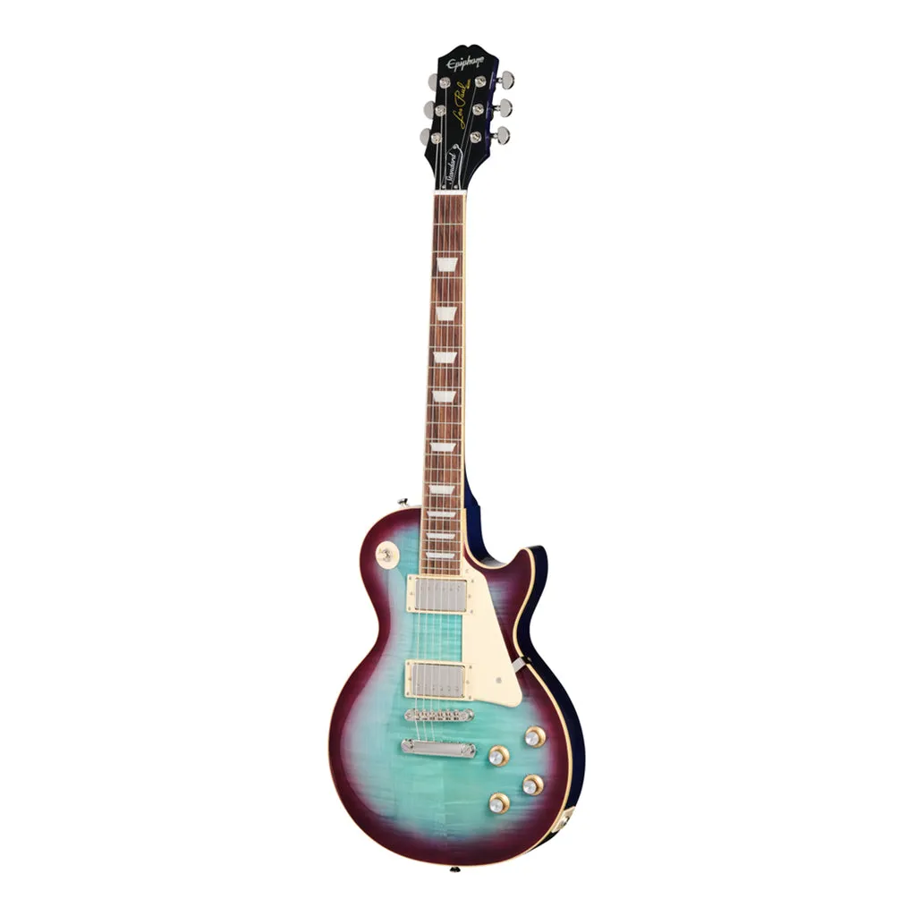 Epiphone Les Paul Standard 60s Figured Top with Premium Gig Bag - Blueberry