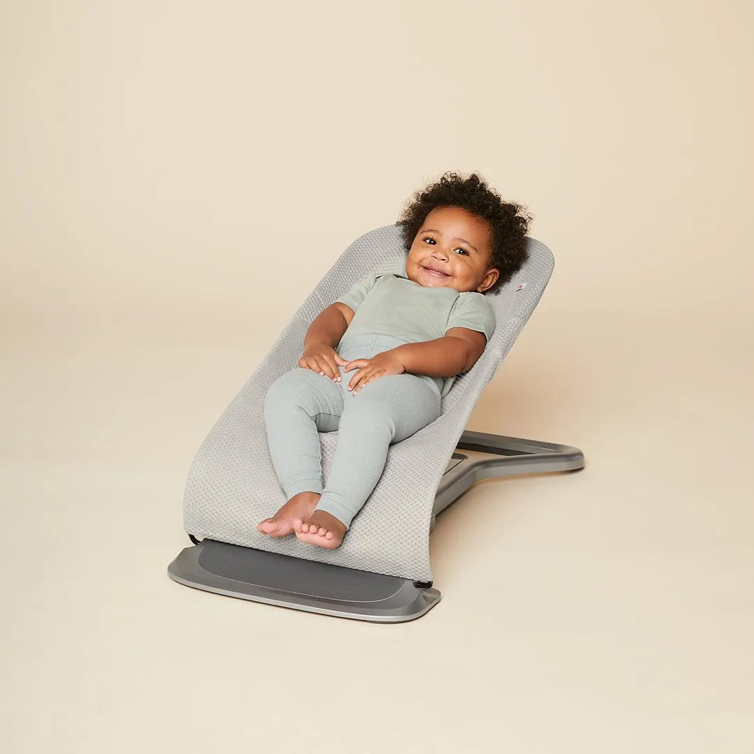 Ergobaby Evolve Mesh Baby Bouncer - Light Grey