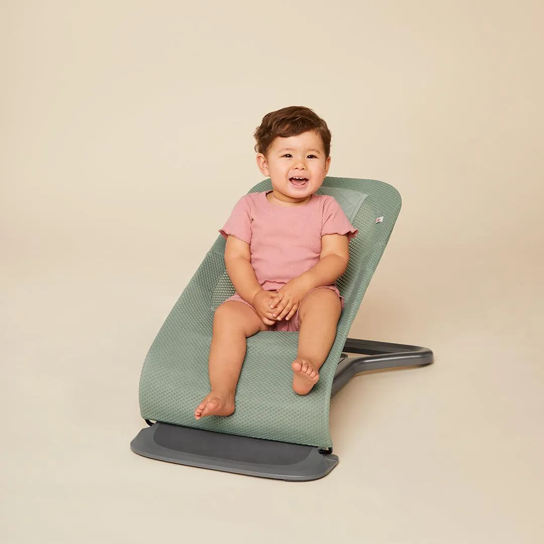 Ergobaby Evolve Mesh Baby Bouncer - Sage Green