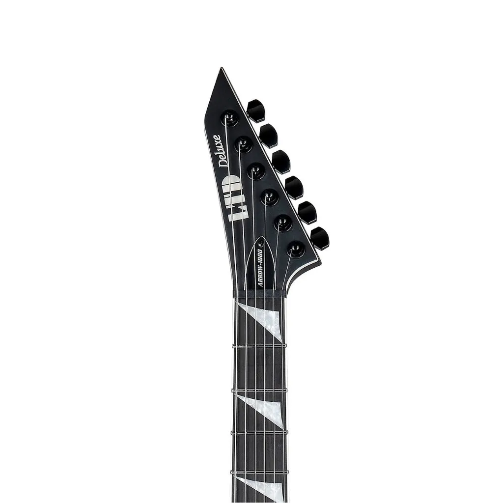 ESP LTD Arrow-1000NT Electric Guitar - Charcoal Metallic Satin