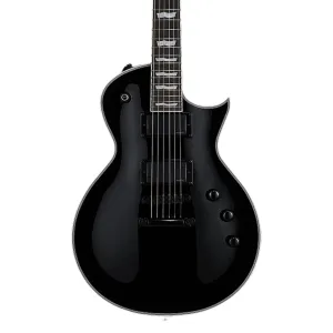 ESP LTD EC-1000S Fishman Fluence Pickups Black Hardware - Black
