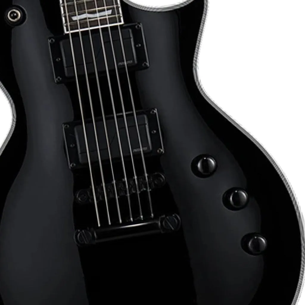 ESP LTD EC-1000S Fishman Fluence Pickups Black Hardware - Black