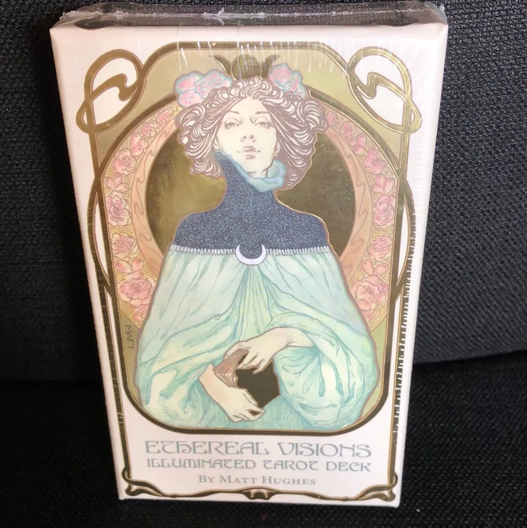 Ethereal Visions Illuminated Tarot Deck by Matt Hughes