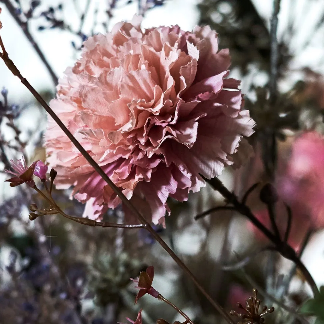 Faux Carnation Babylon Stem