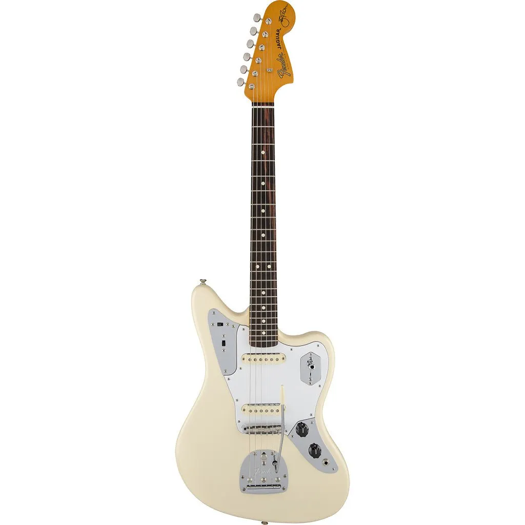 Fender Johnny Marr Jaguar - Olympic White - Rosewood Fretboard