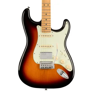 Fender Player Plus Stratocaster HSS Electric Guitar - 3-Color Sunburst, Maple Fingerboard