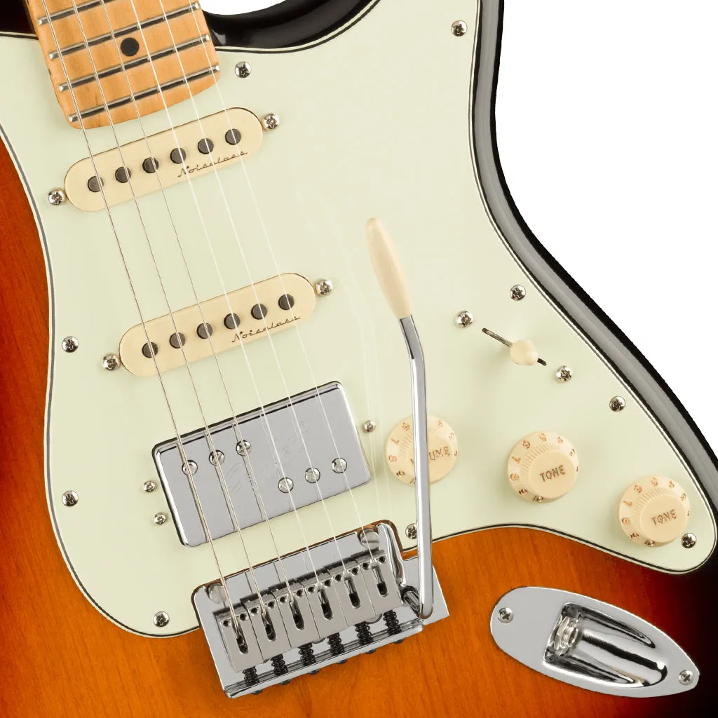 Fender Player Plus Stratocaster HSS Electric Guitar - 3-Color Sunburst, Maple Fingerboard