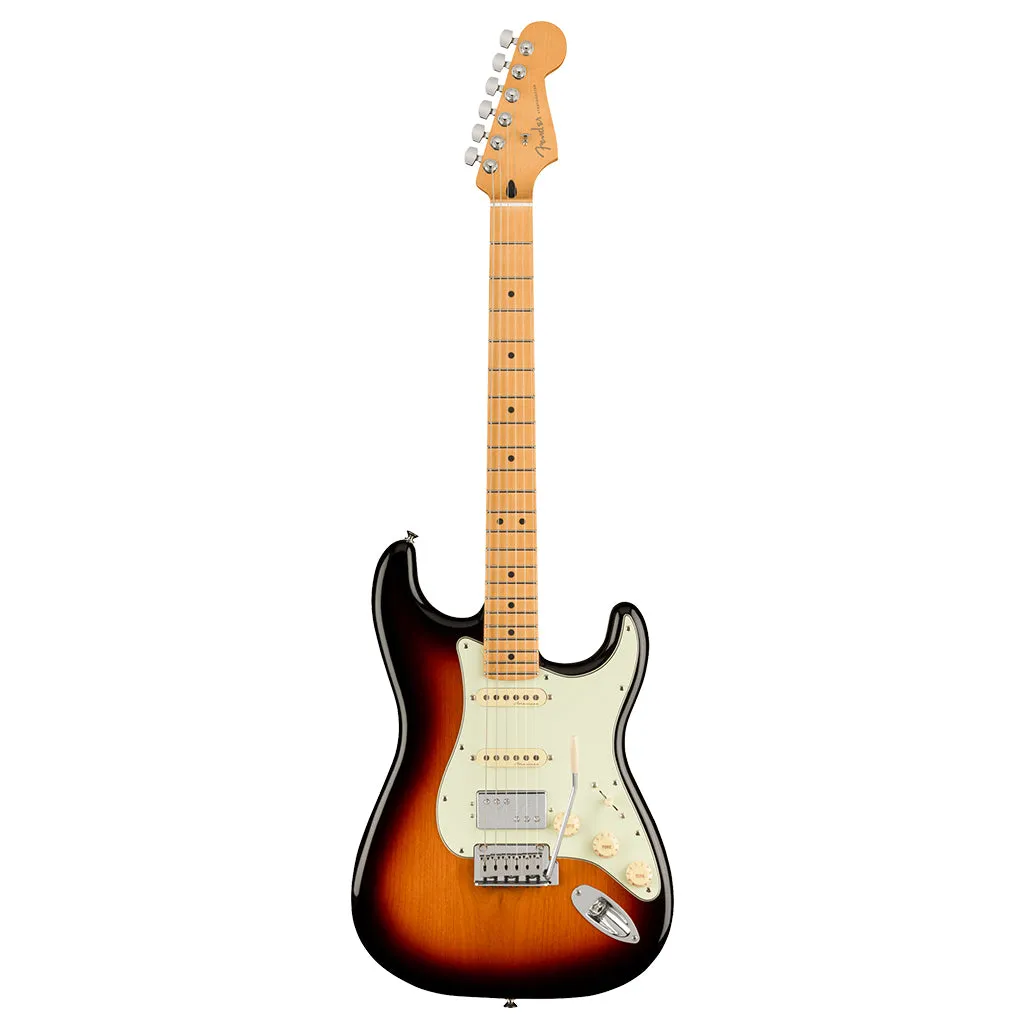 Fender Player Plus Stratocaster HSS Electric Guitar - 3-Color Sunburst, Maple Fingerboard