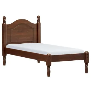 Finestra Ouro Solid Wood Bed Single L1880 x W920mmCoffee