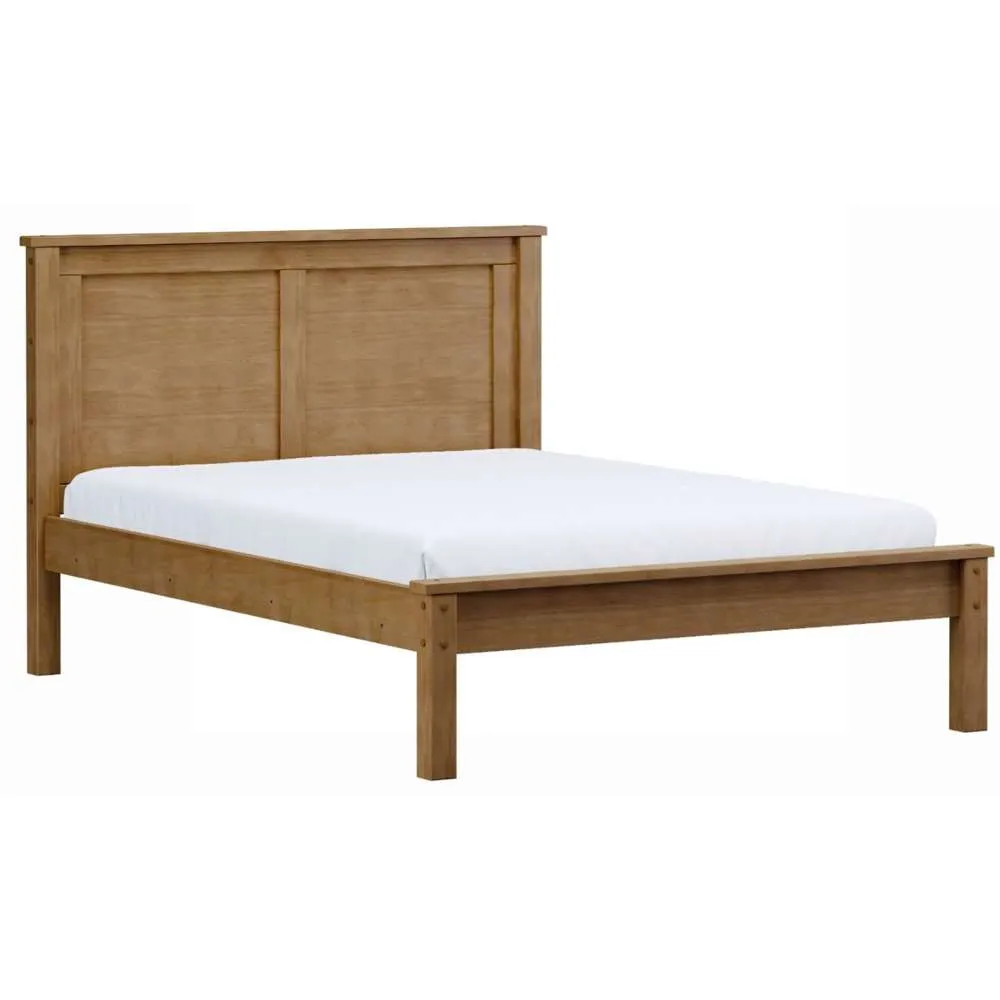 Finestra Topazio Solid Wood Bed Queen L1980 x W1530mm Freijo