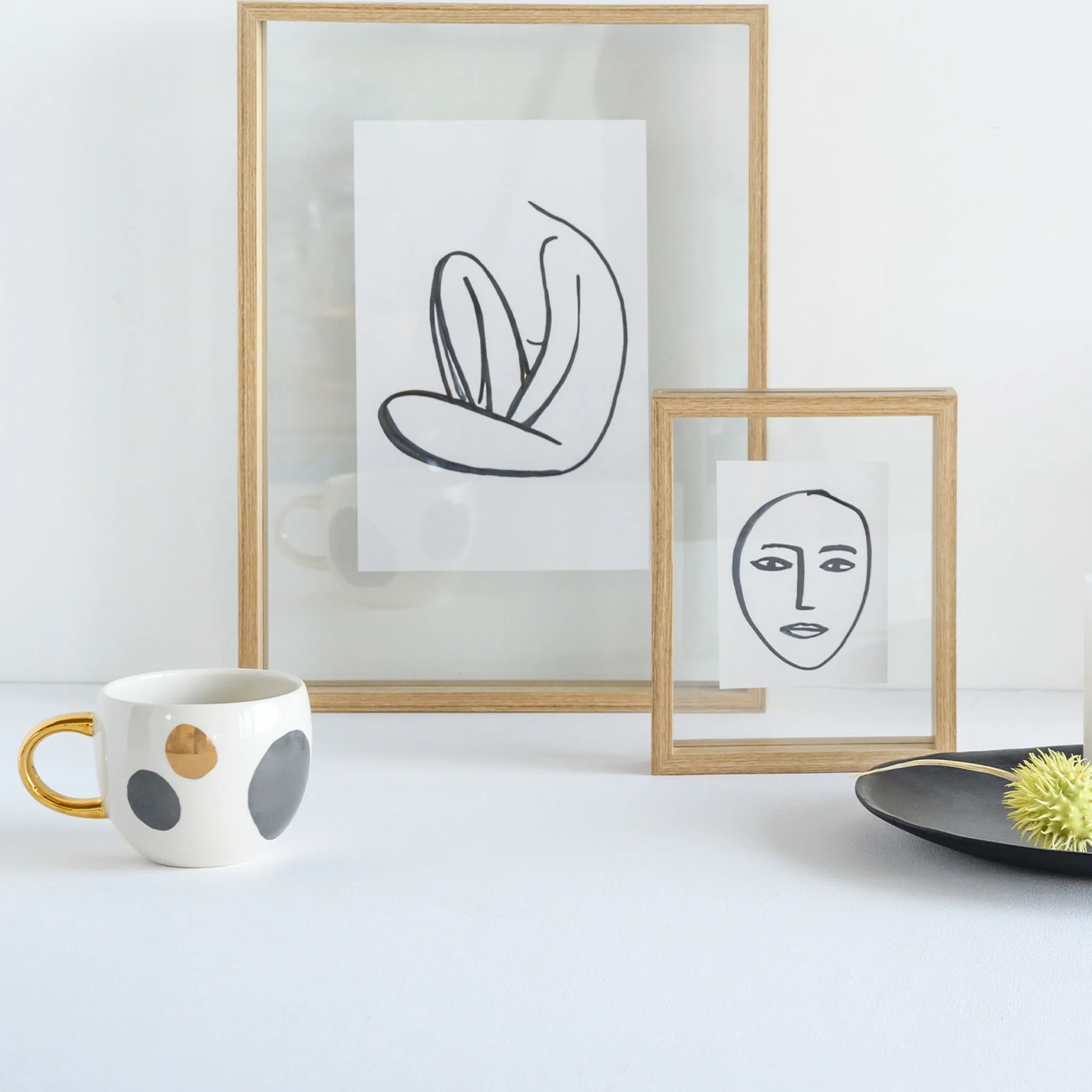 Floating Photo Frame | Natural | Small