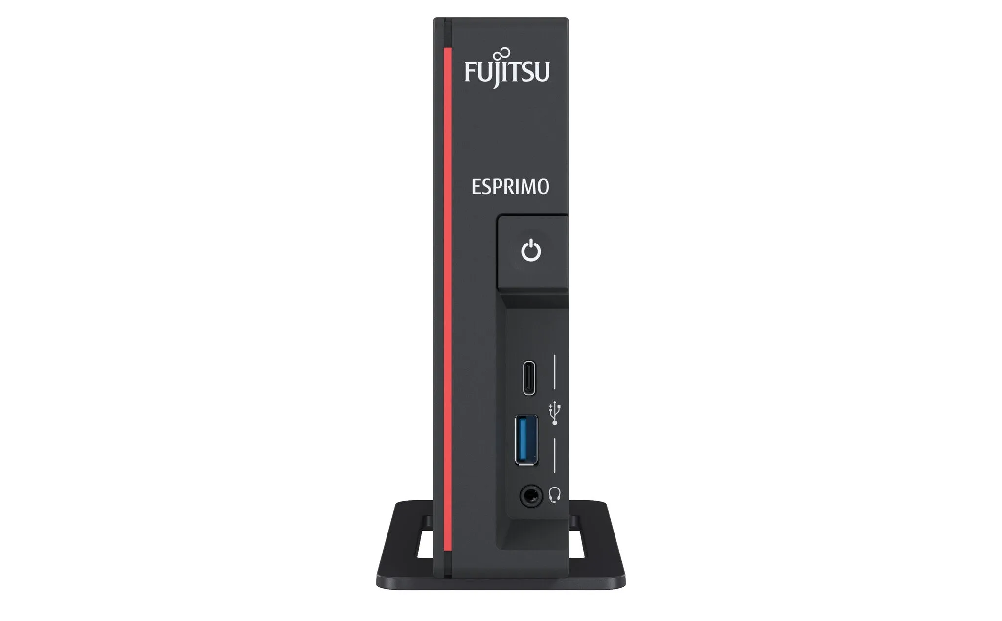 Fujitsu ESPRIMO G5011 Intel Core i3 i3-10105 8 GB DDR4-SDRAM 256 GB SSD Windows 10 Pro Desktop Mini PC Red, Black
