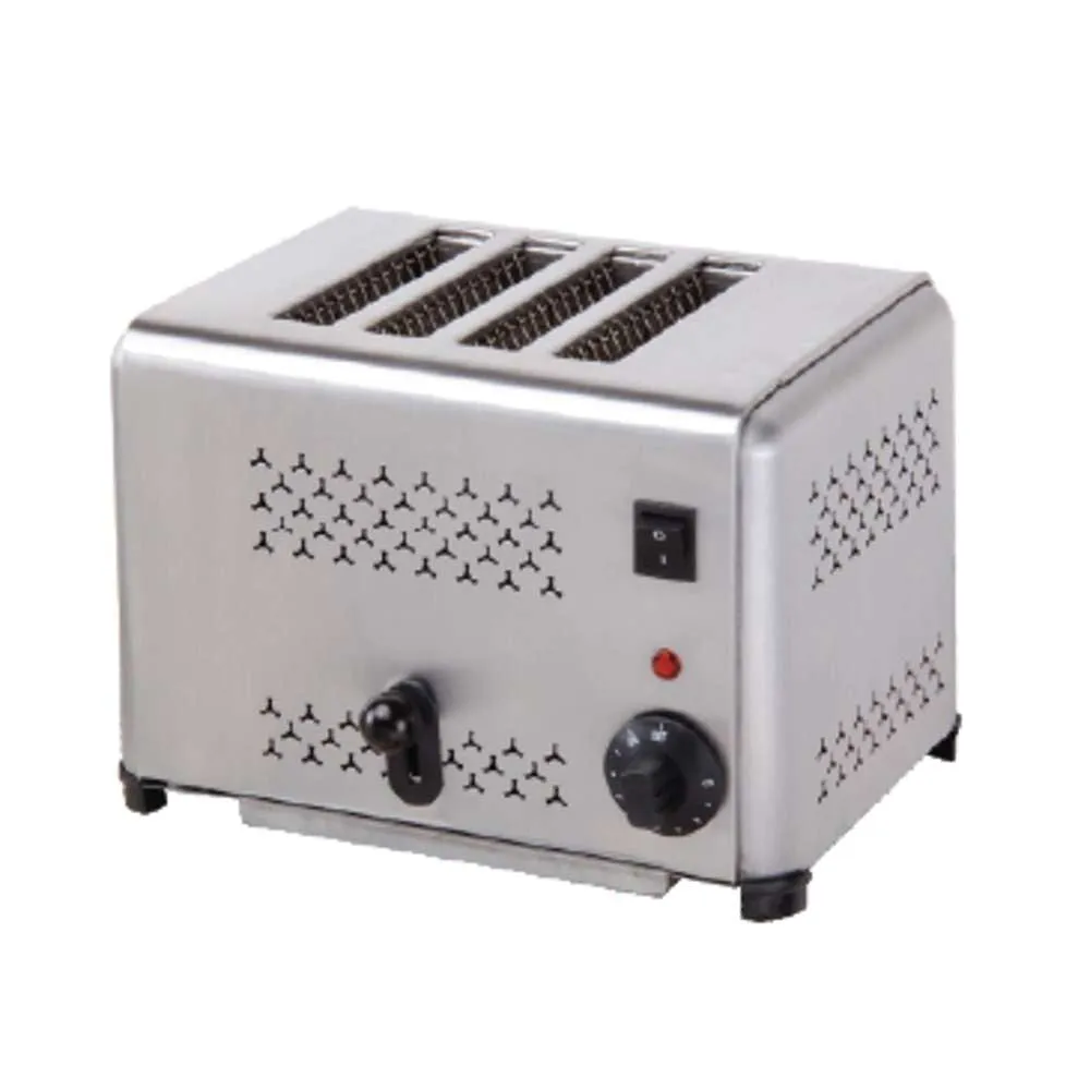 Getra Commercial Pop Up Toaster 4-Slice Stainless Steel