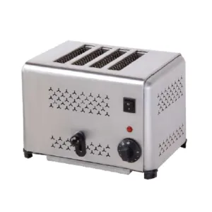 Getra Commercial Pop Up Toaster 4-Slice Stainless Steel