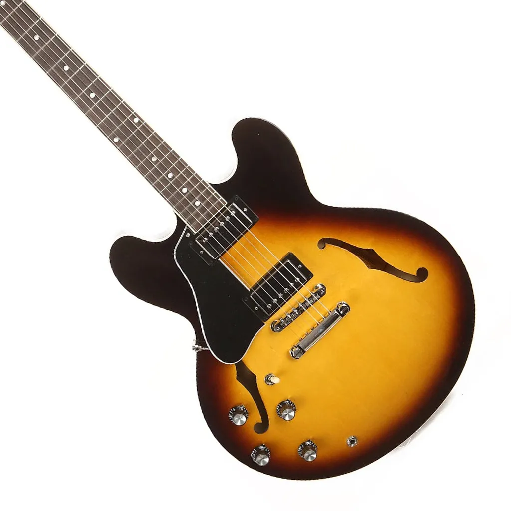 Gibson - ES-335 Electric Guitar Left-Handed - Vintage Burst