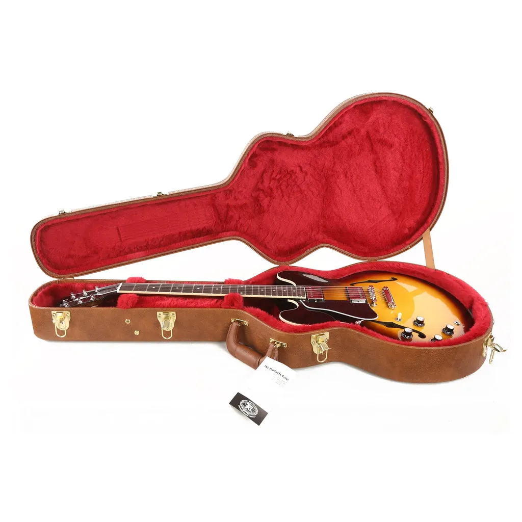 Gibson - ES-335 Electric Guitar Left-Handed - Vintage Burst