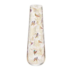 Gold Leaf Glass Vase | Chelsea Collection