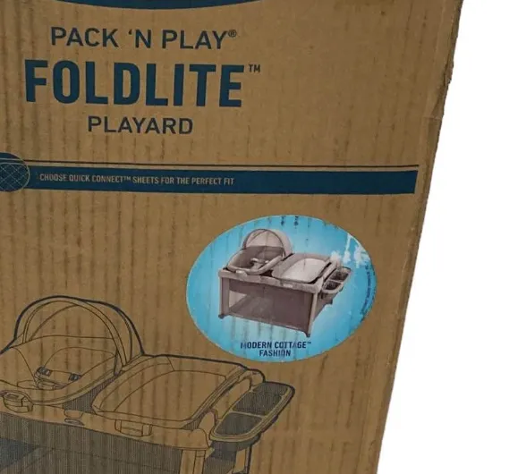 Graco Pack 'n Play FoldLite Playard, Modern Cottage