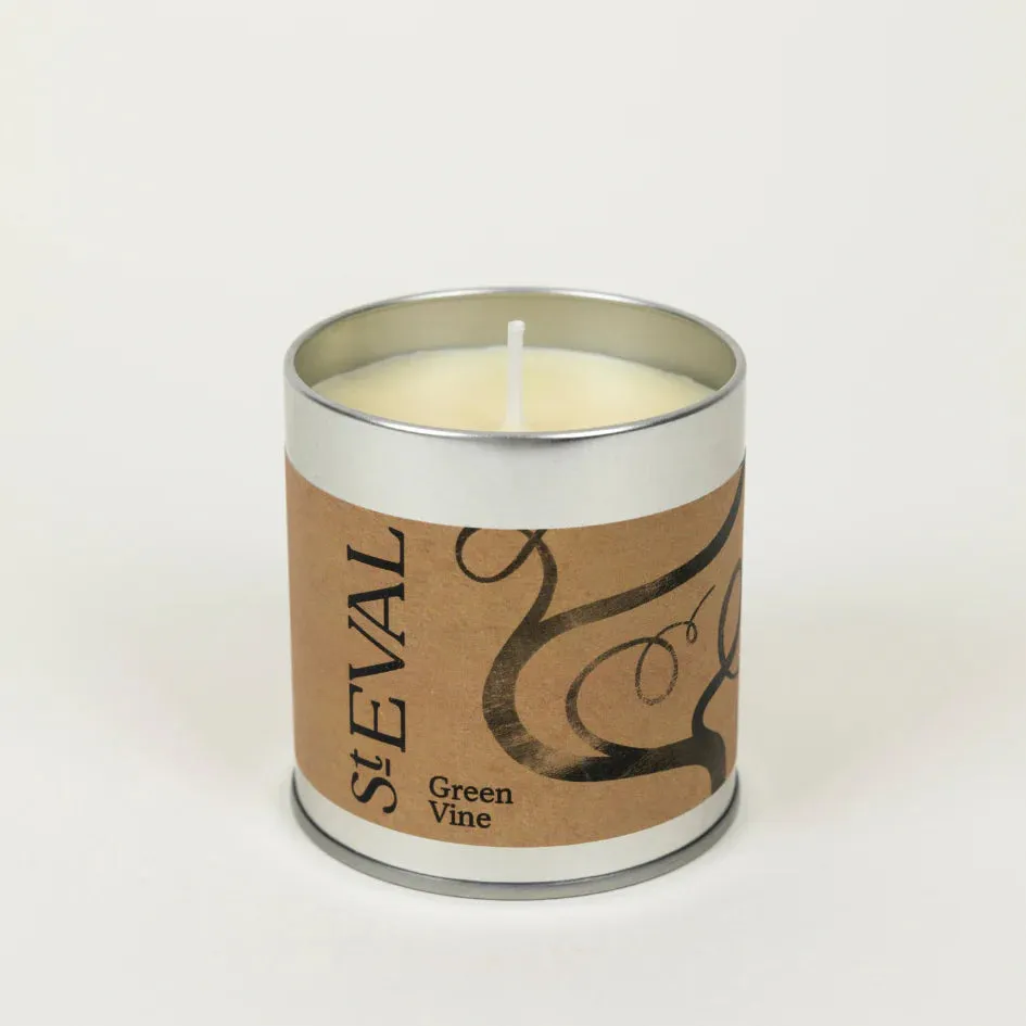 Green Vine Scented Tin Candle