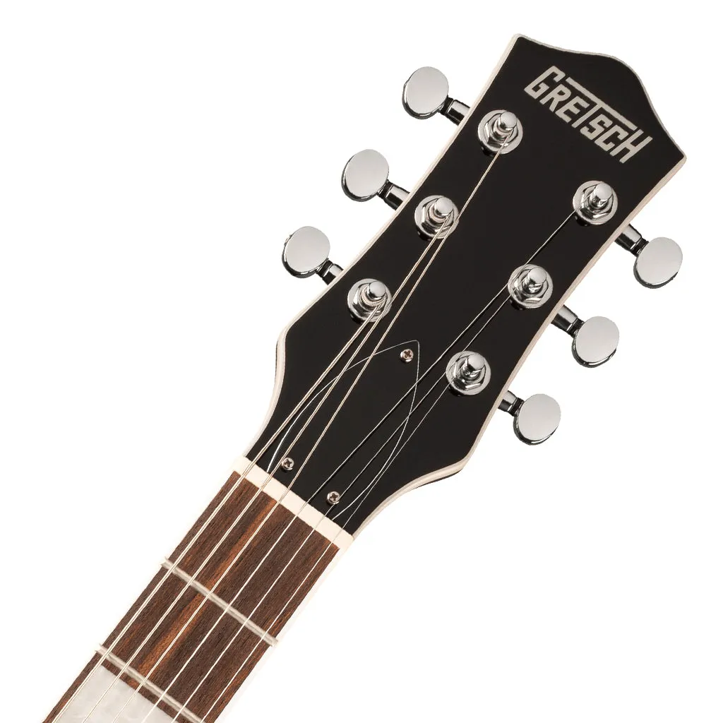 Gretsch G5220 Electromatic Jet Black Top Singlecut with V Stoptail and Laurel Fingerboard - Olive Metallic