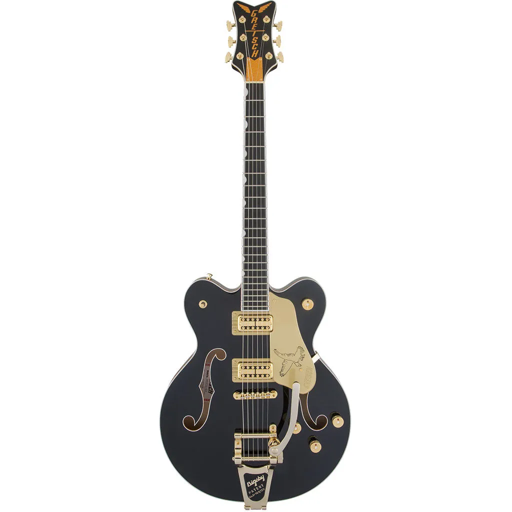 Gretsch G6636T Players Edition Falcon Center Block Double-Cut with String-Thru Bigsby, FilterTron Pickups, Black