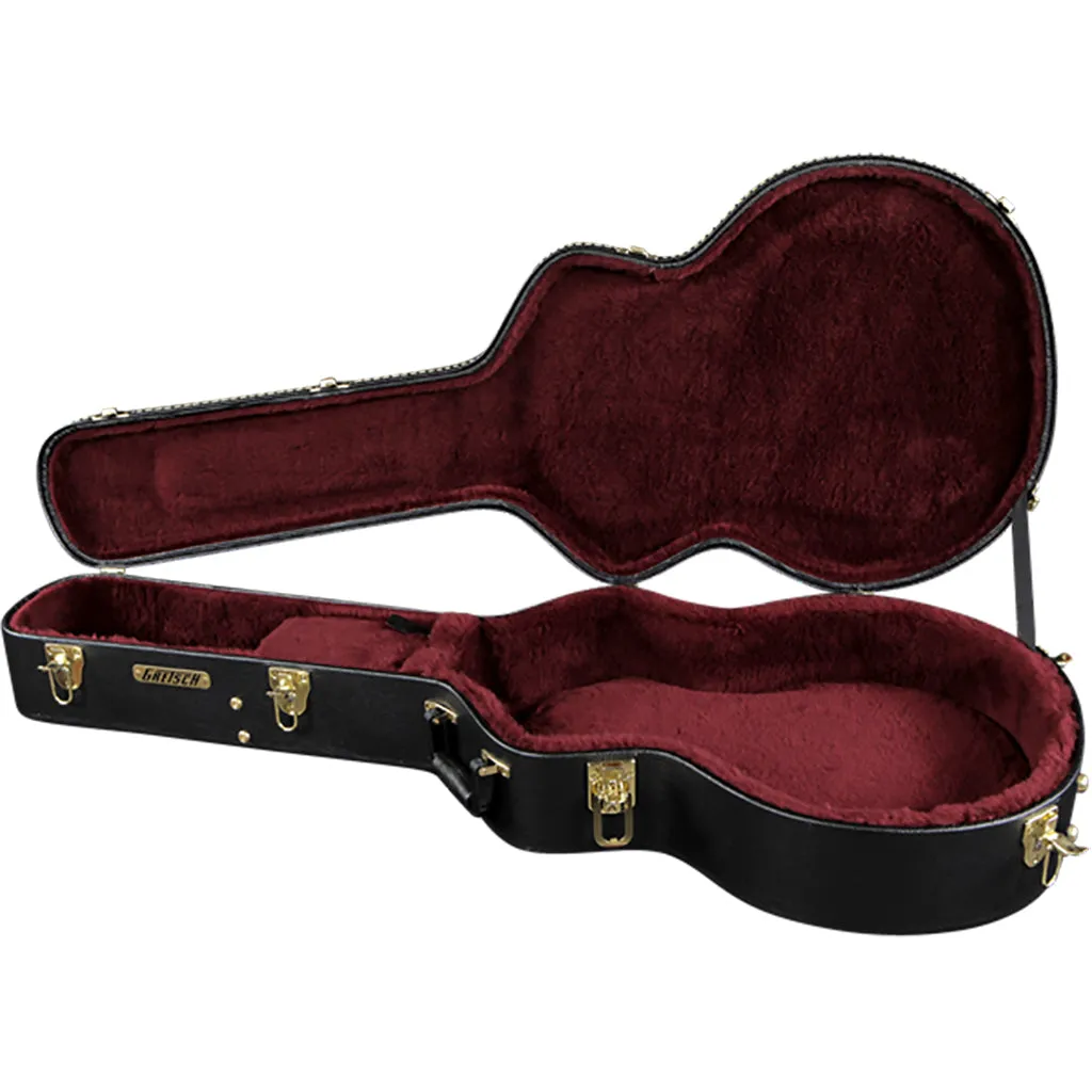Gretsch G6659TFM Players Edition Broadkaster Junior - Tiger Flame Maple Dark Cherry Stain
