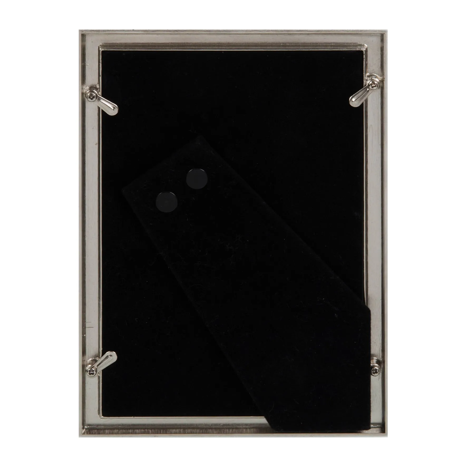 Grey Nickel Plated Faux Shagreen Photo Frame | 8 x 10"