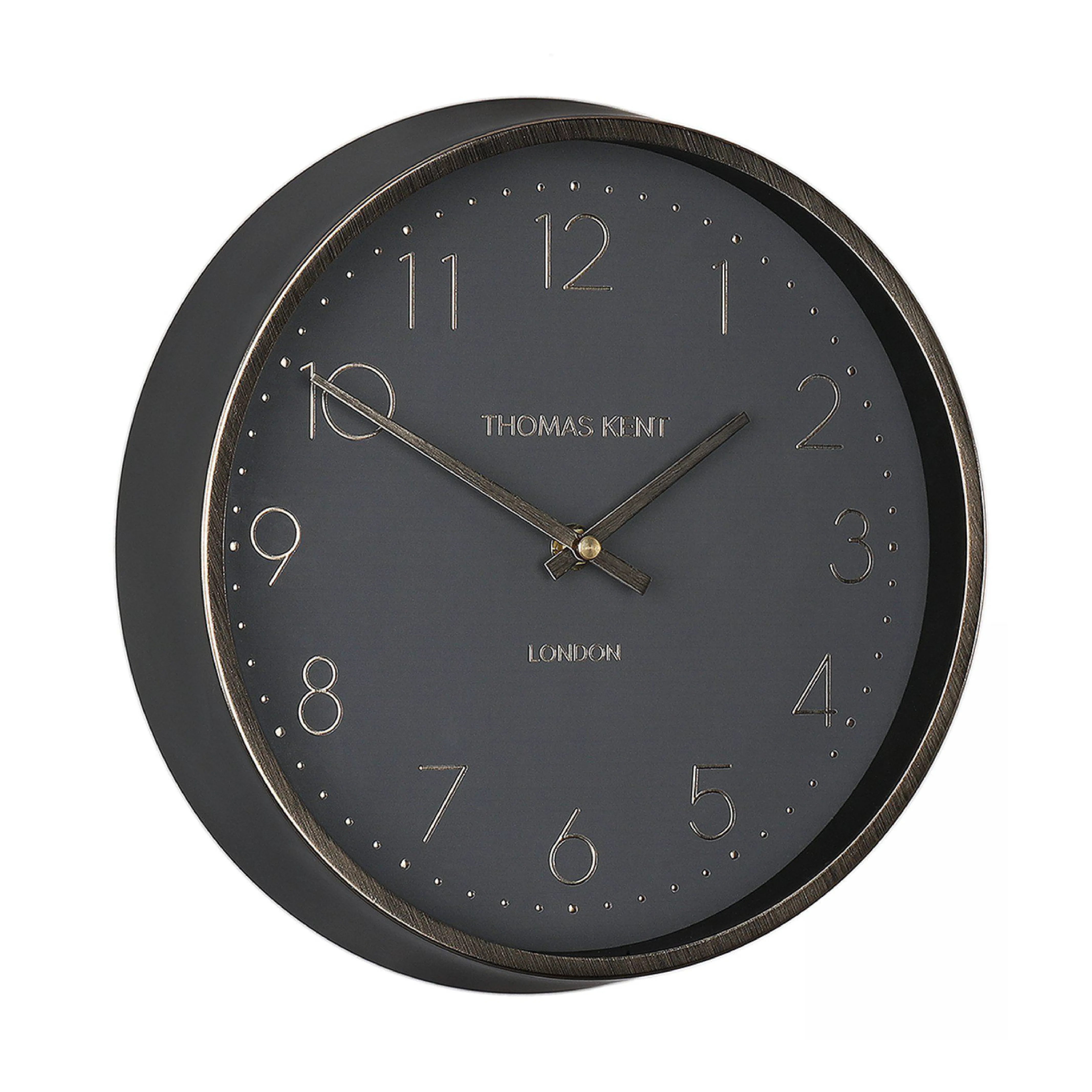 Hampton Wall Clock | Black | 10''