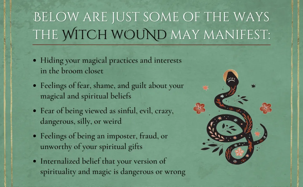 Heal the Witch Wound by Celeste Larsen