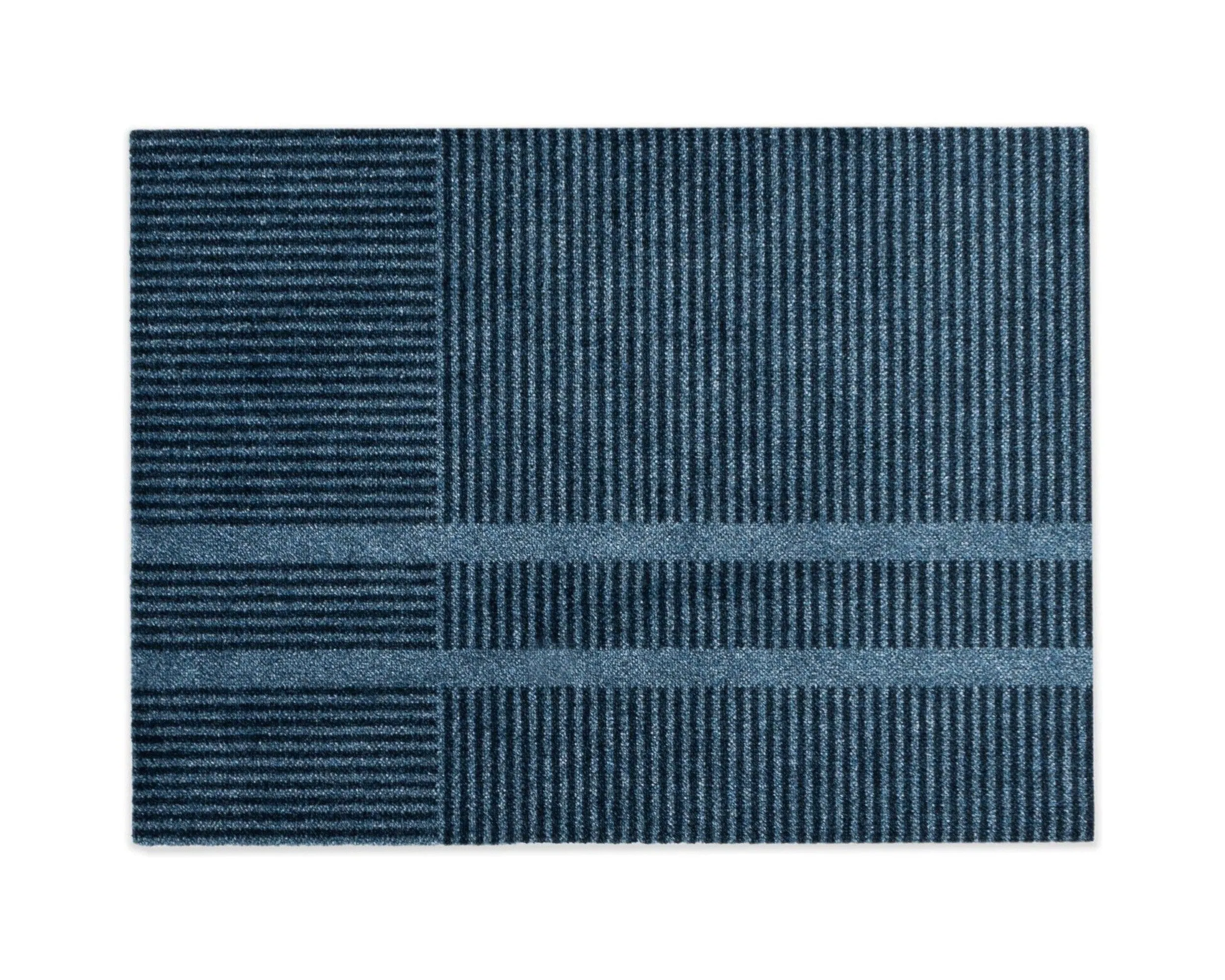 Heymat Doormat Løype Stormy Blue, 85x115cm