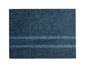 Heymat Doormat Løype Stormy Blue, 85x115cm