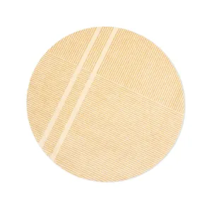 Heymat Doormat Løype Sunny Yellow, 150x150cm