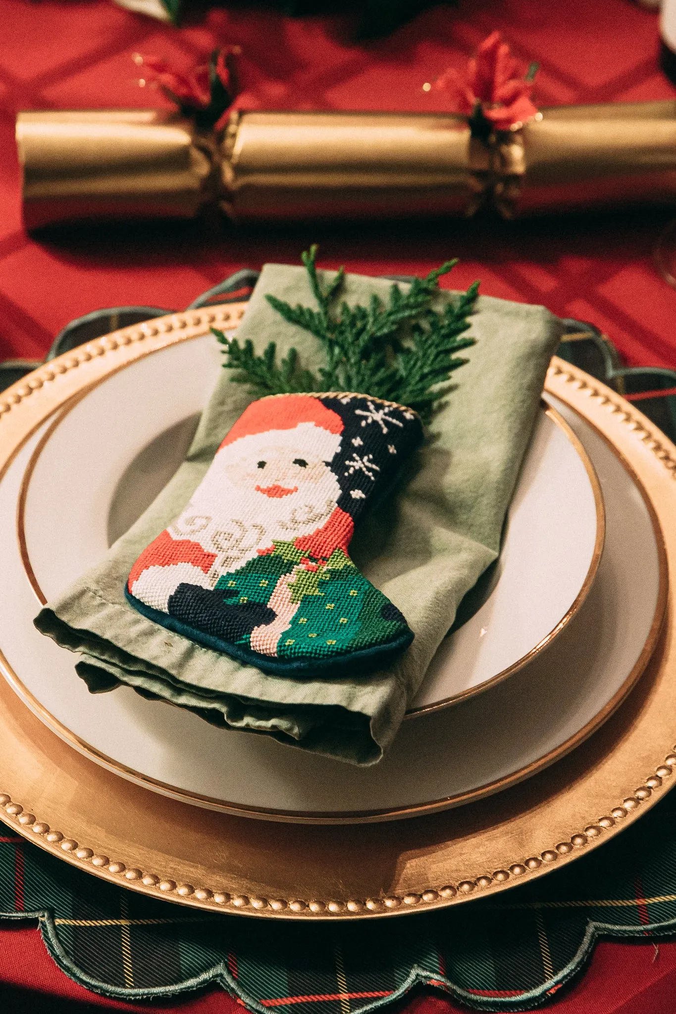 Ho Ho Ho Santa Mini Stocking