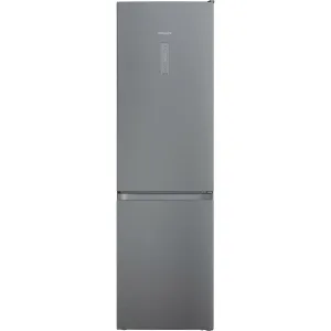 Hotpoint H7X 93T SX Freestanding 367L Fridge Freezer - Silver, D Rated