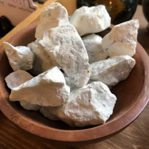 Howlite- Raw Tumble Stone