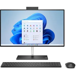 HP 24" All-in-One Desktop 8GB RAM 256GB AMD Radeon Graphics, Black | 650G3EA#ABU