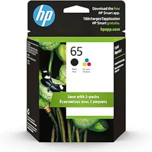 HP Ink Cartridge 65 Tri Colour (for 26202621262137203721)
