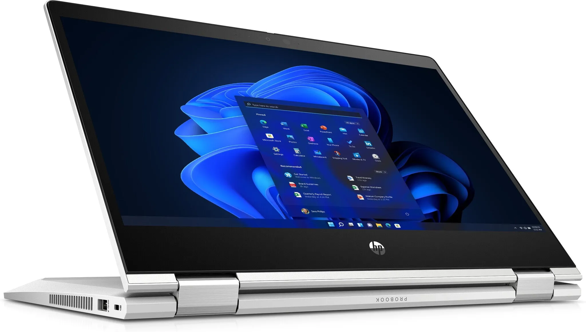HP Pro x360 435 G9 13.3" 2-in-1 Laptop - AMD Ryzen 5 5625U, 8GB RAM, 256GB SSD, Touchscreen, Windows 11 Pro, Silver