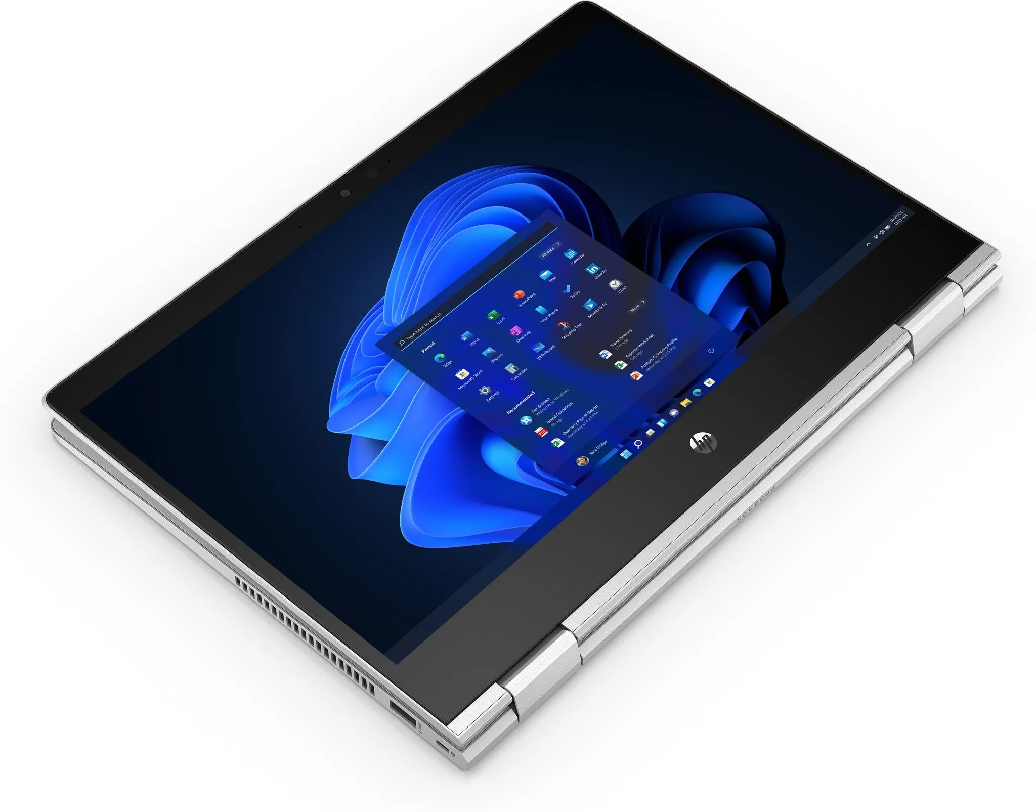 HP Pro x360 435 G9 13.3" 2-in-1 Laptop - AMD Ryzen 5 5625U, 8GB RAM, 256GB SSD, Touchscreen, Windows 11 Pro, Silver