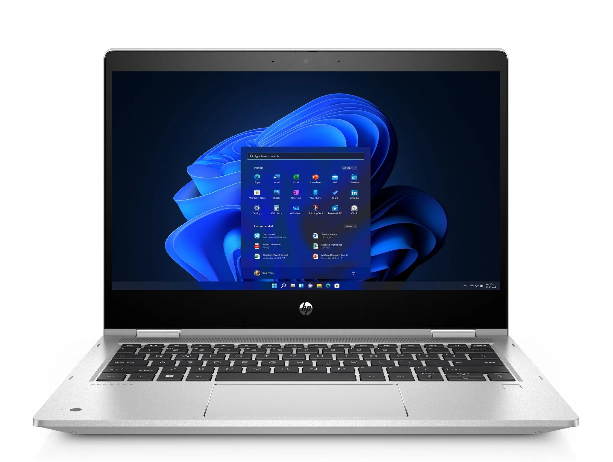 HP Pro x360 435 G9 13.3" 2-in-1 Laptop - AMD Ryzen 5 5625U, 8GB RAM, 256GB SSD, Touchscreen, Windows 11 Pro, Silver