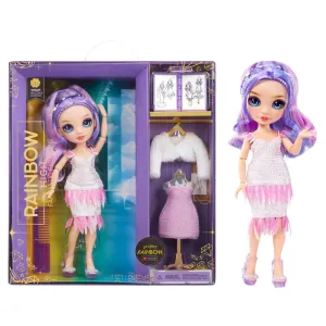 Huada Doll Set Purple 11"