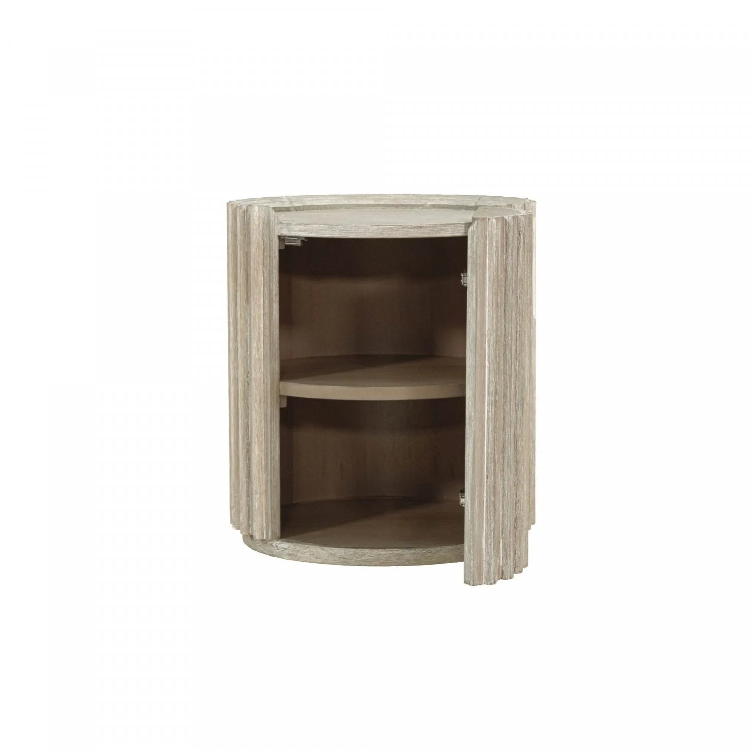 Humbach Side Table - White Washed Natural