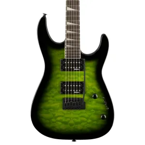 Jackson JS Series Dinky JS20 DKQ 2PT in Transparent Green Burst