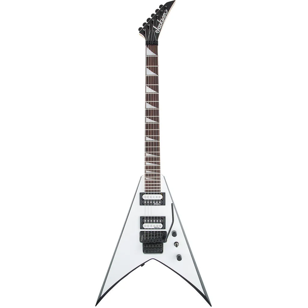 Jackson JS Series King V JS32 - White with Black Bevels - Amaranth | Electric Guitars | 2910224577