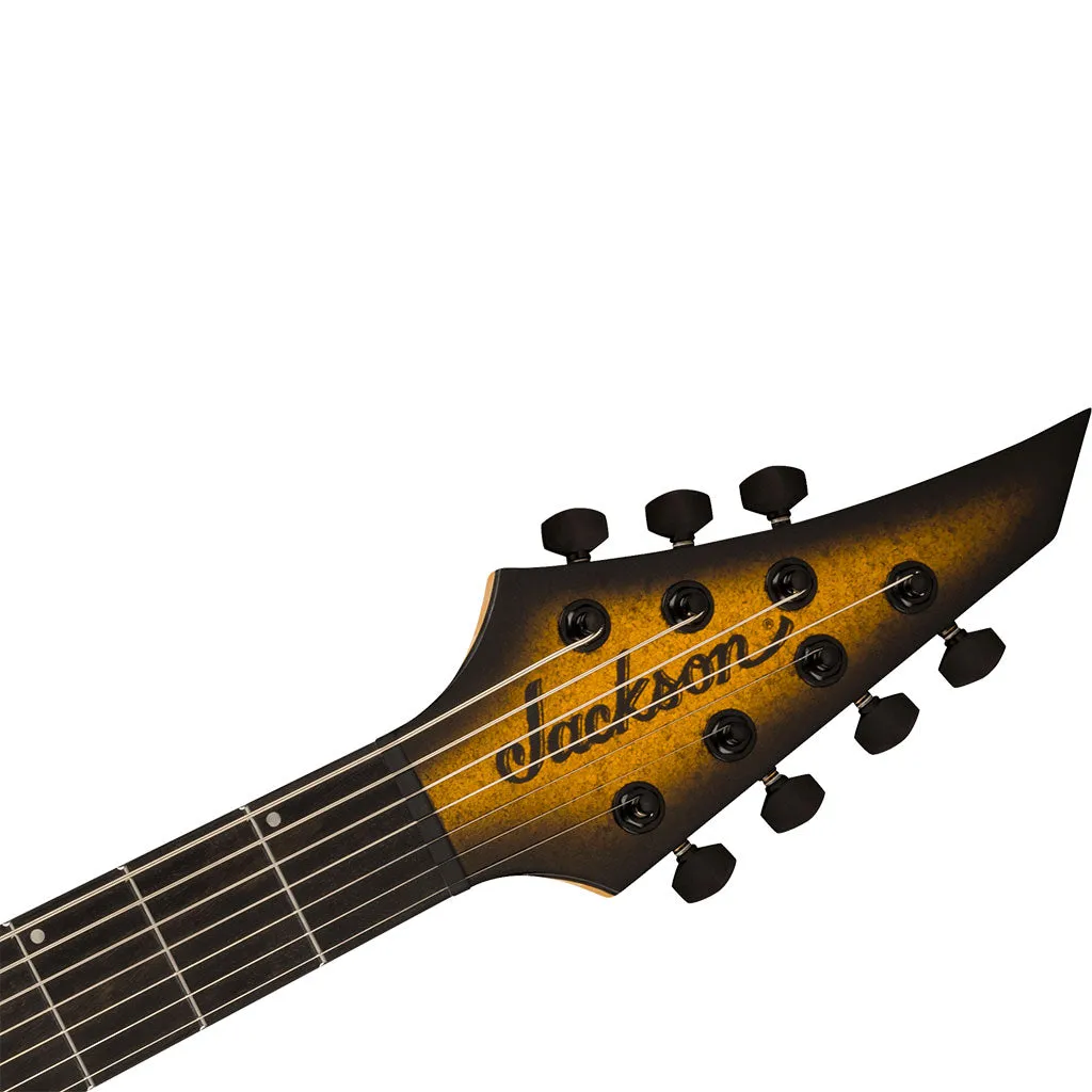 Jackson Pro Plus Series DK Modern Evertune 7, Ebony Fingerboard, Gold Sparkle