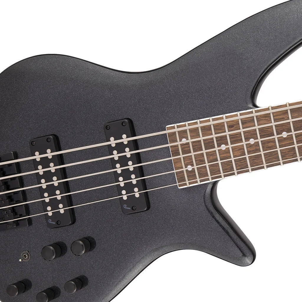 Jackson X Series Spectra Bass SBX V - Metallic Black | Bass Guitars | 2919704503
