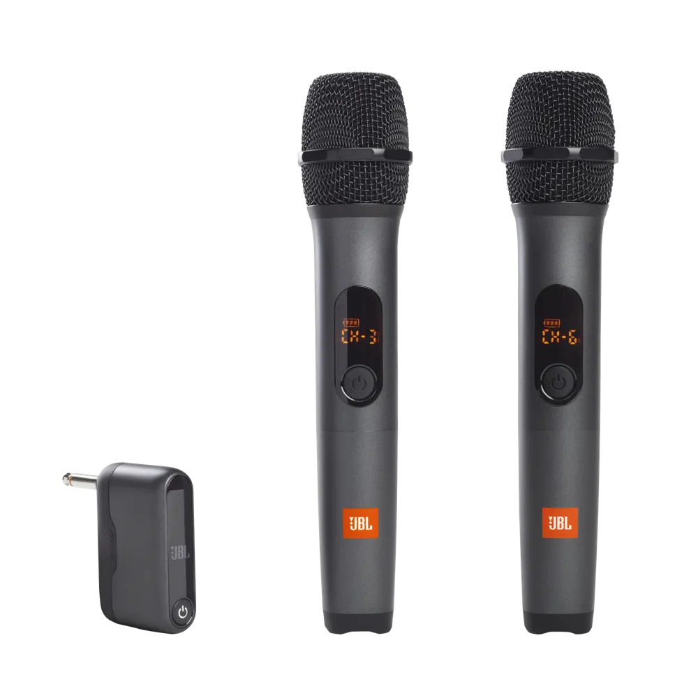 JBL Wireless Microphone Set Black