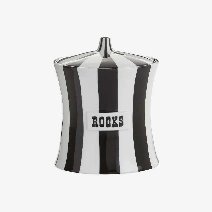 Jonathan Adler | Vice Ice Bucket Rocks Black/White