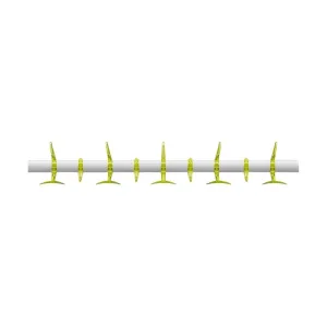 Kartell Hanger Wall 90 Cm, Yellow