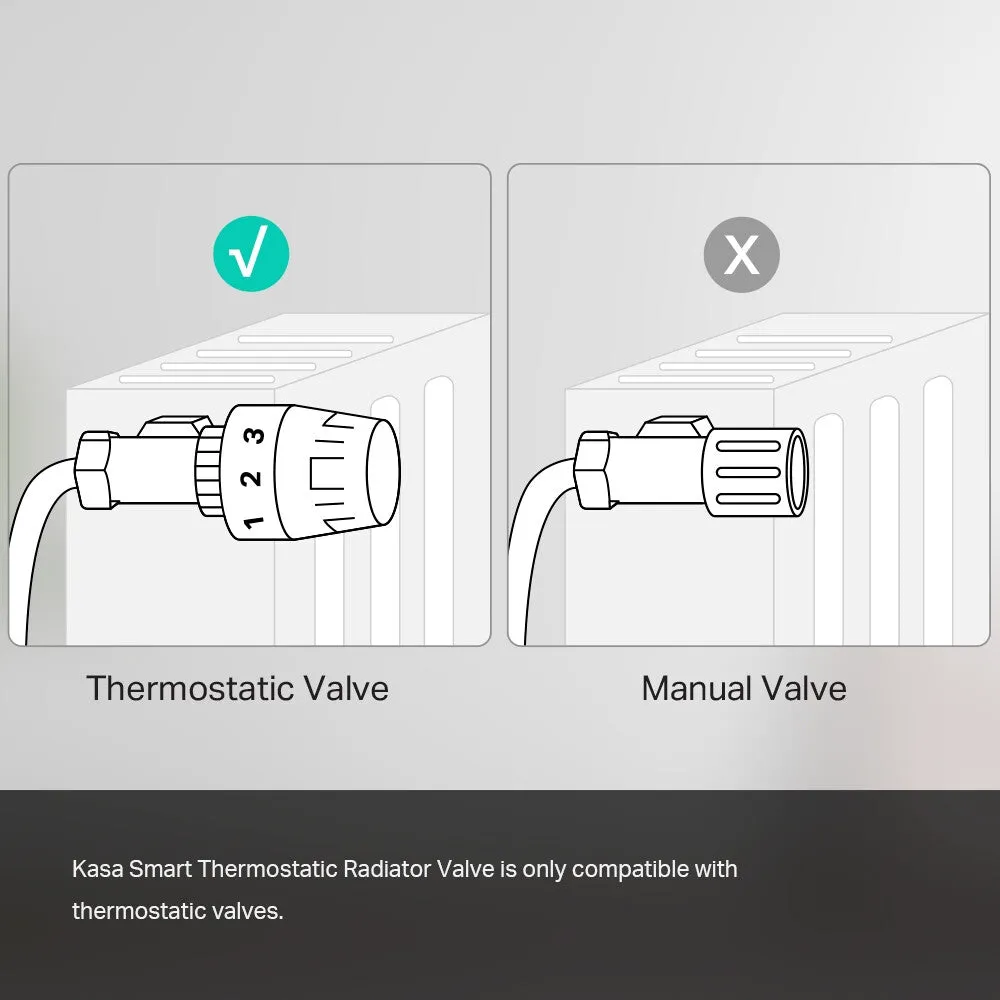 Kasa Smart Thermostatic Radiator Valve Starter Kit